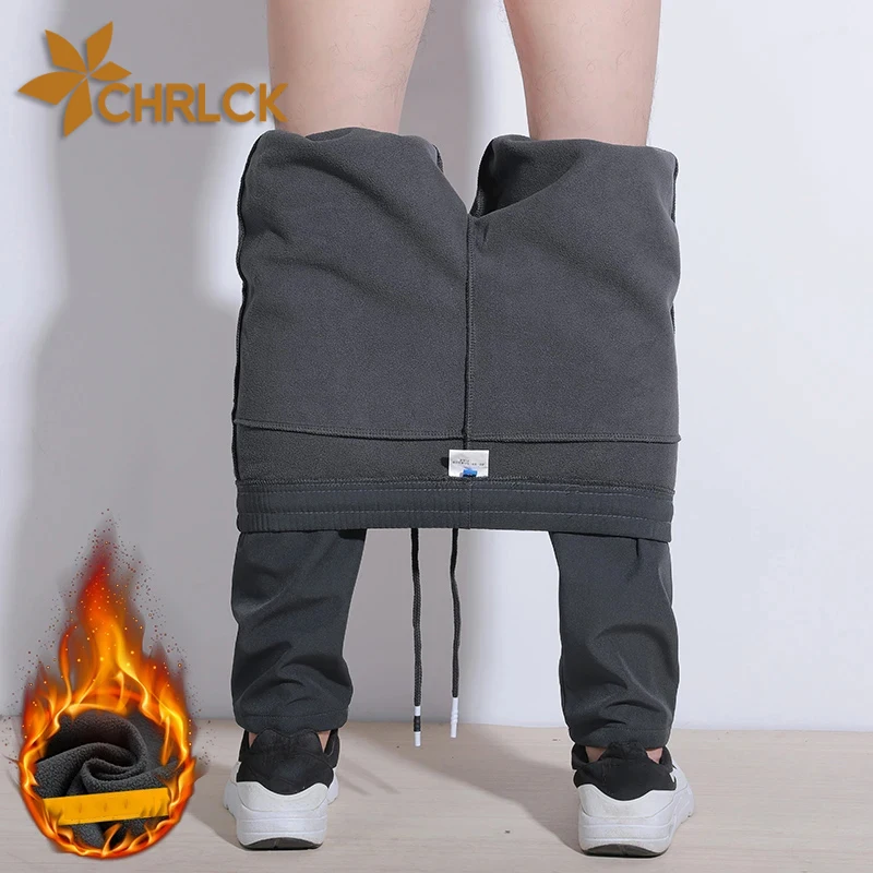 Водонепроницаемые флисовые Походные штаны CHRLCK для мужчин и женщин уличные
