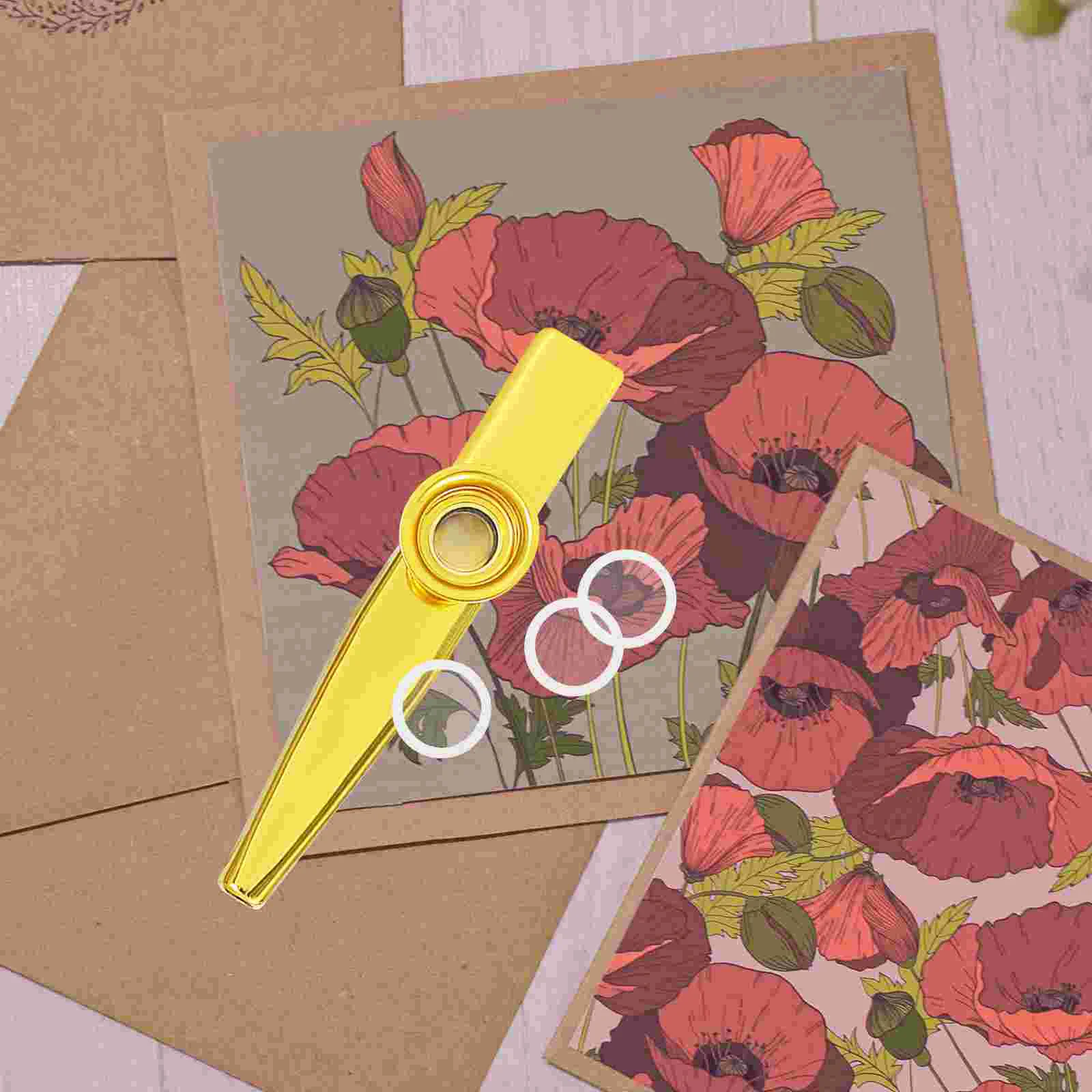 Мембраны для музыкальной флейты Kazoo сменные аксессуары диафрагмы Dimo