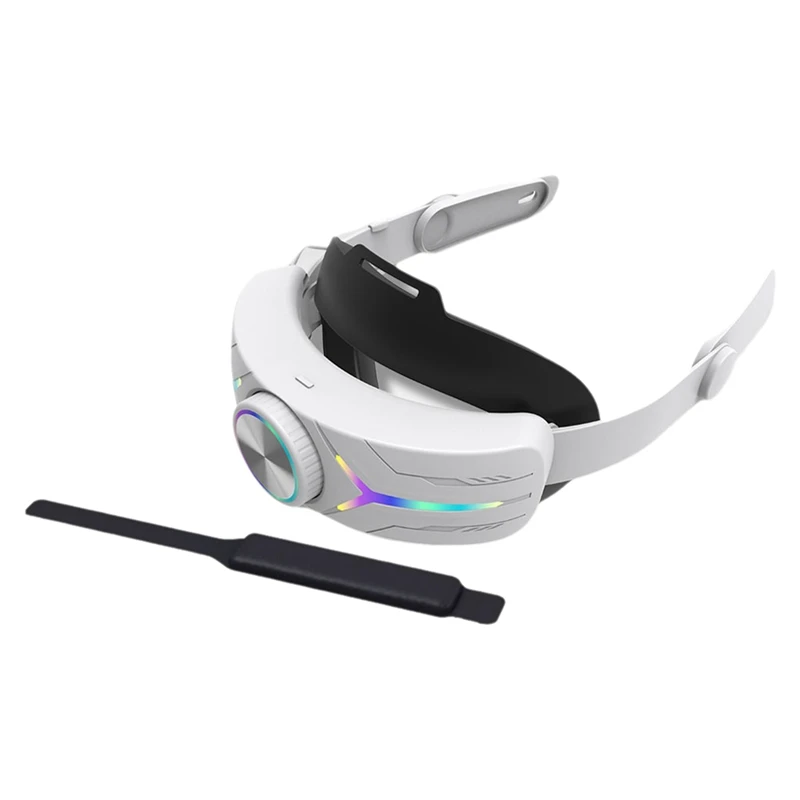Ремешок на голову VR для Meta Quest 3S с перезаряжаемой батареей 12000 мАч эргономичный