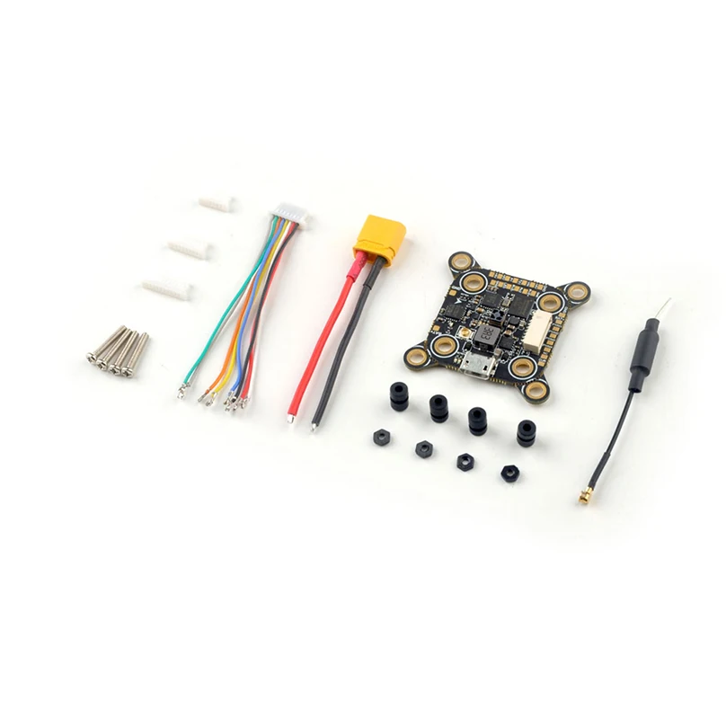 HappyModel Pancake 2-6S AIO F4 Flight Controller Built-in SPI ELRS 2.4G 400mw OpenVTX Compatible with Stack For Drone