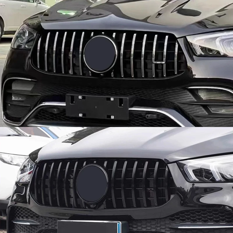 Передняя впускная решетка гоночная для Mercedes-Benz W167 V167 GLE300 GLE350 GLE400 GLE450d 2023 2024+