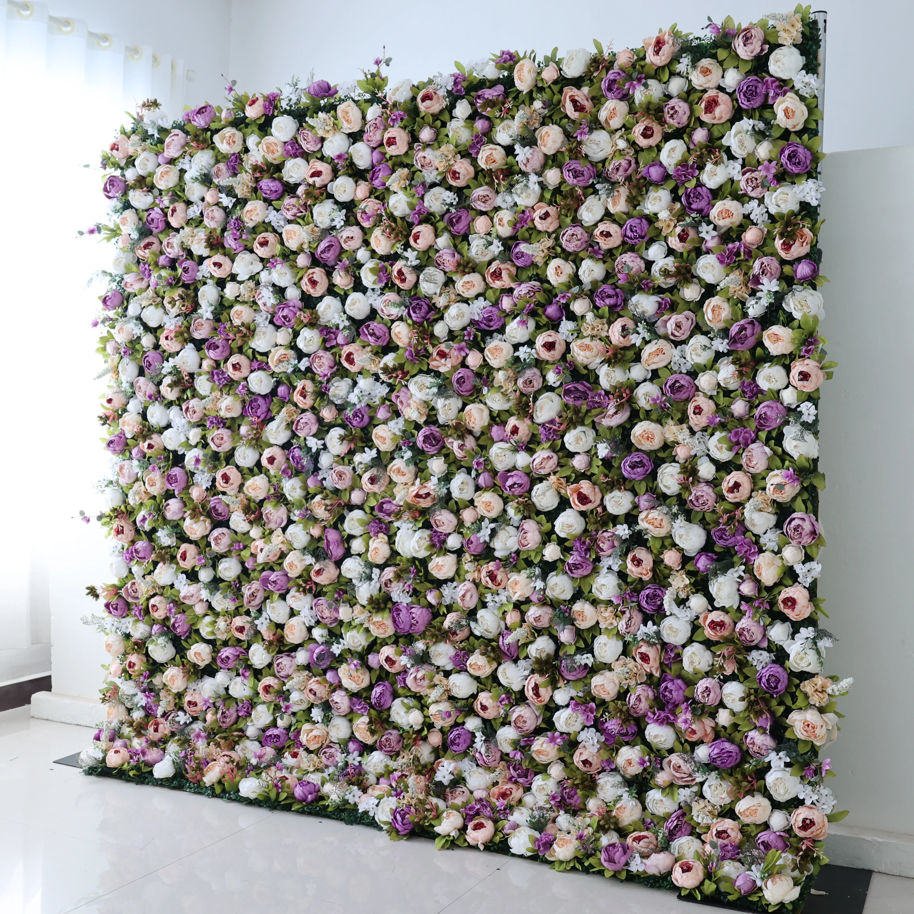 YuLiFlower индивидуальная Цветочная стена 5D 3D рулон свадебное украшение