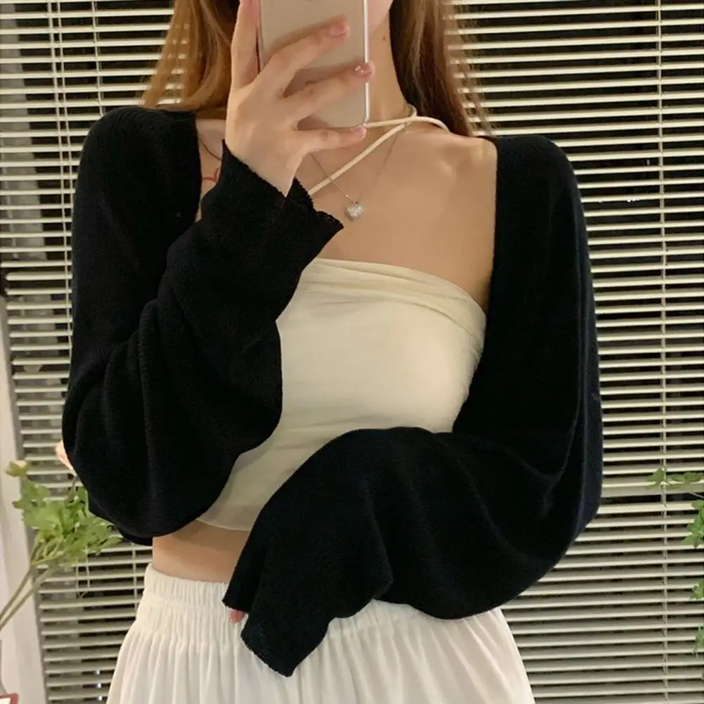 

Ice Silk Summer Sun Protection Coat Women Cardigan Shirt Blouse Tops for Woman Covers Blusa Y2K Shirt Dress Sunscreen Cardigan