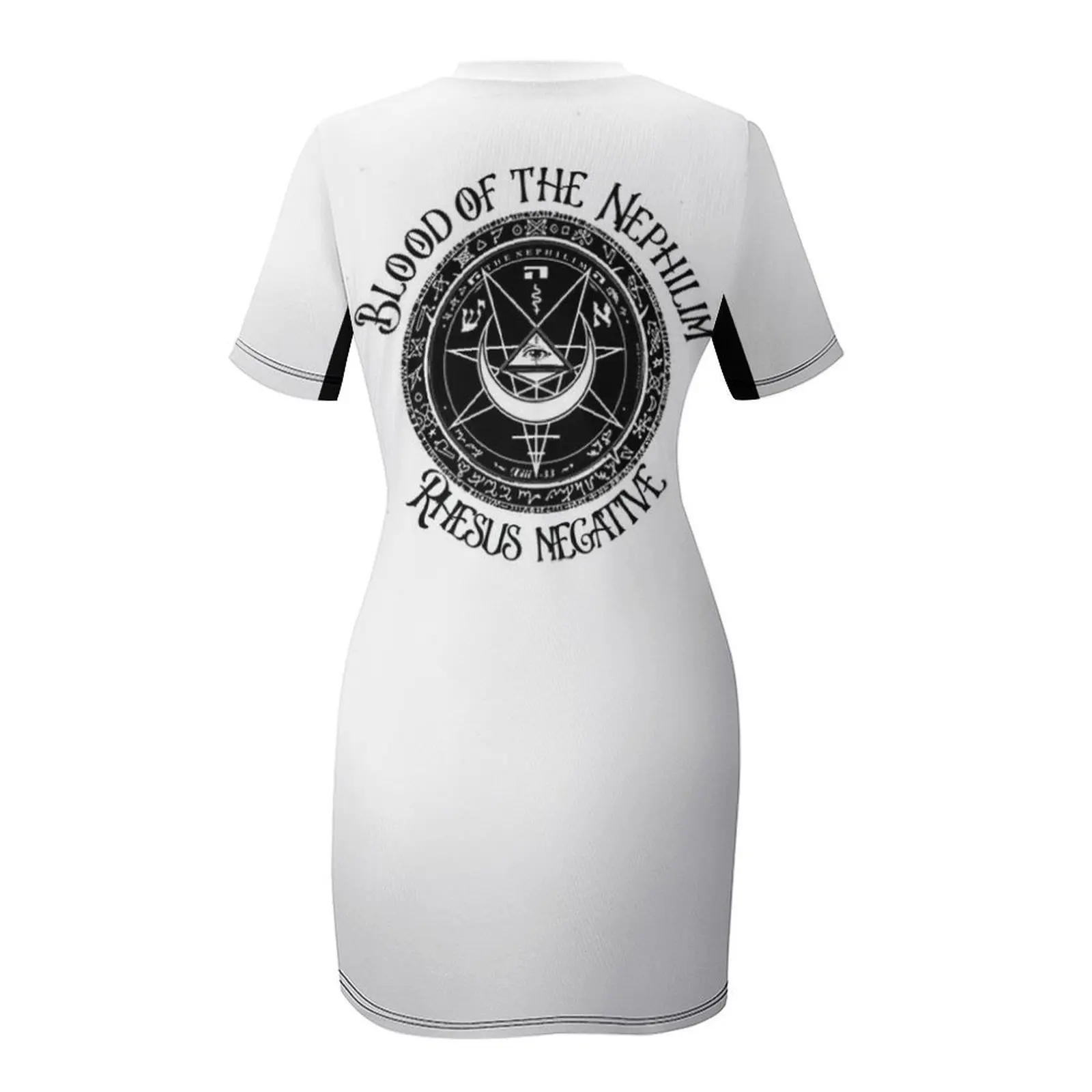 Платье Rhesus Negative Blood of the Nephilim Angel с короткими рукавами летнее платье для женщин