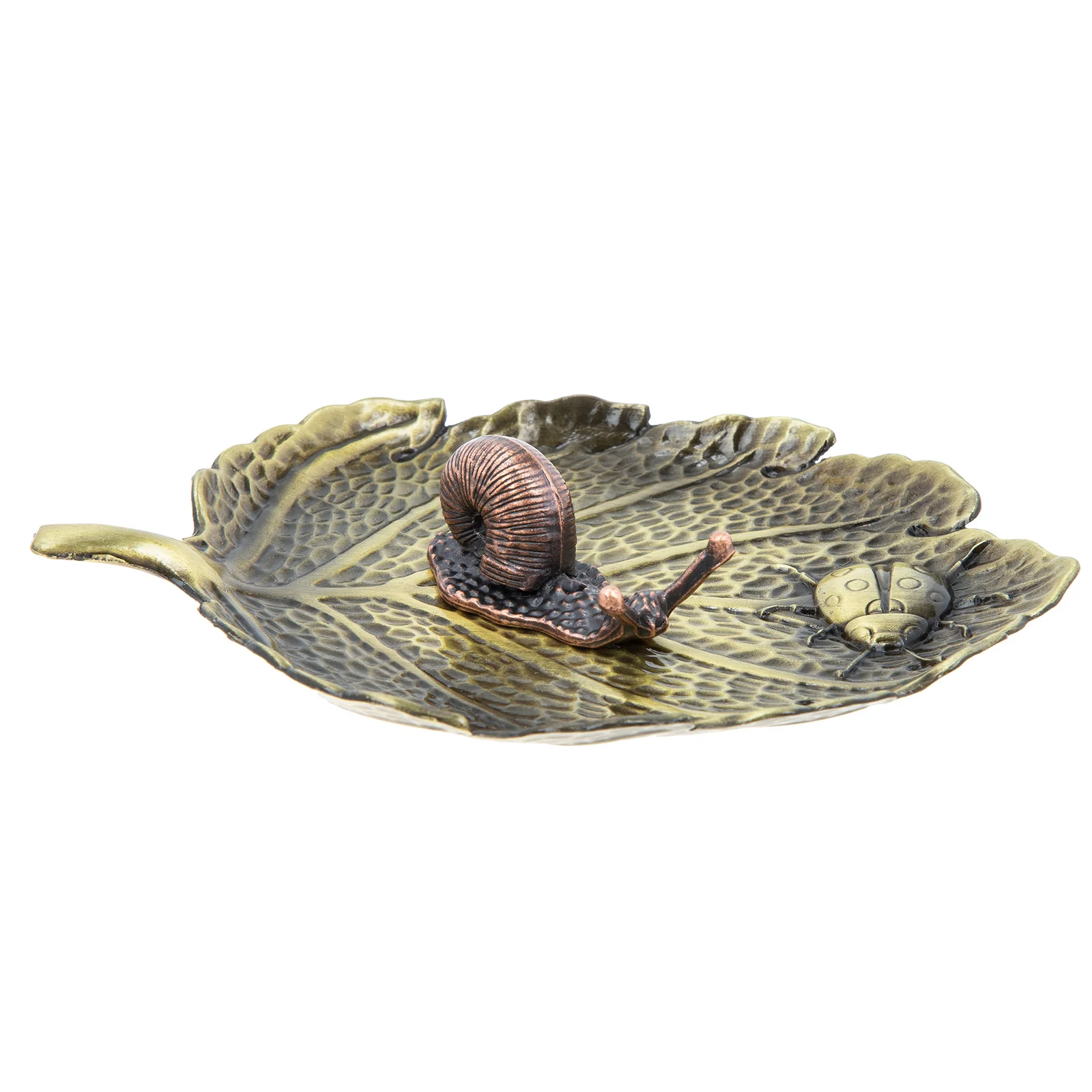 

Burner Holder Backflow Stick Tray Aromatherapy Meditation Cone Censer Yoga Vintage Ash Trays Metal Holders Ladybug Decorative