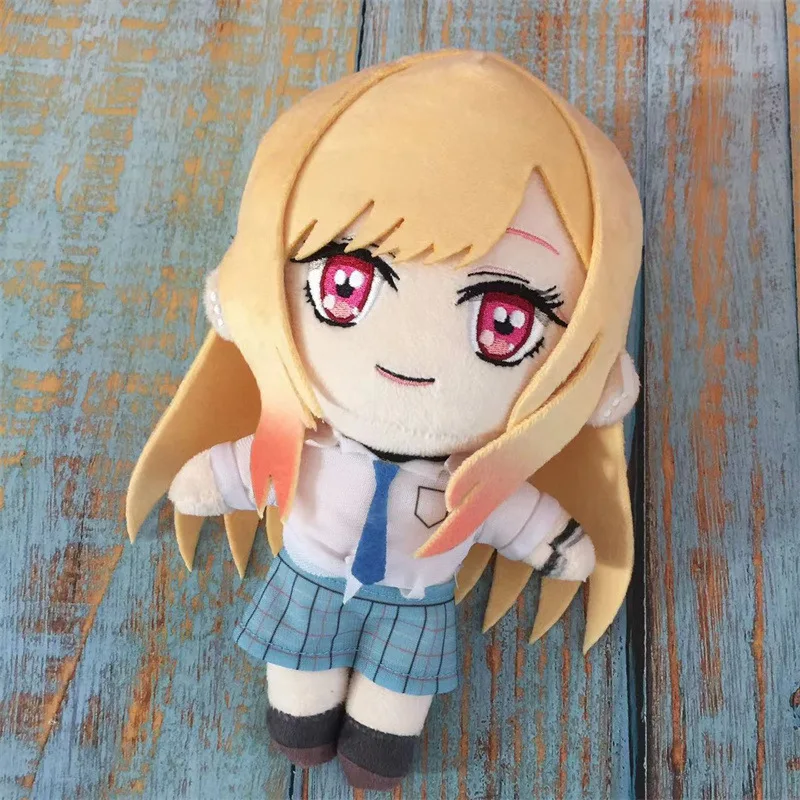 

Anime My Dress-Up Darling Kitagawa Marin Cute Plush Stuffed Dolls Toy Throw Pillow Mascot Collection 20cm Cosplay Xmas Gift