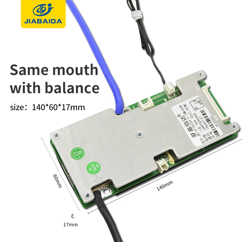Ceny JBD Smart BMS 11S 12S 13S 14S 15S Dla Baterii Litowej 20A 30A 40A 50A 60A Płyta Ochronna 36V 48V Wspólny Bilans Portu Bluetooth