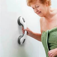 shower handle safety helping handle anti slip support toilet bathroom safe grab bar handle vacuum sucker suction cup handrail