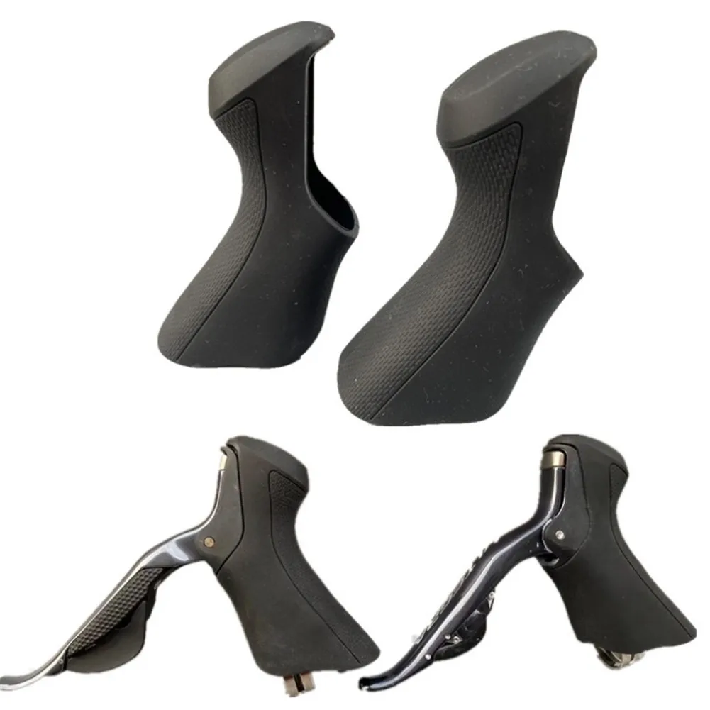 

Brake Gear Rubber Covers Hoods For-Shimano Ultegra Di2 ST-6870 Road Bike Parts Bicycle Accessories Fast Shipping .
