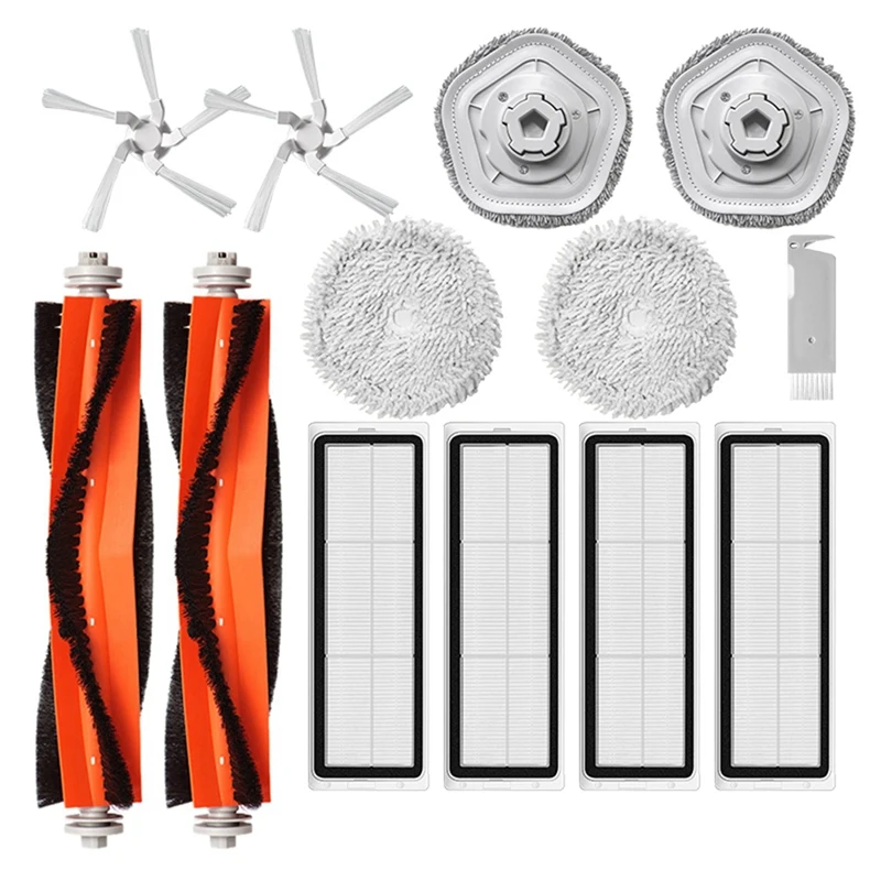 

For Xiaomi Dreame W10 Vacuum Cleaner Parts Main Side Brush, HEPA Filter, Mop Cloth Household Cleaning Replacement