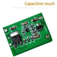 12v capacitive touch switch sensor module push button jog latch with relay