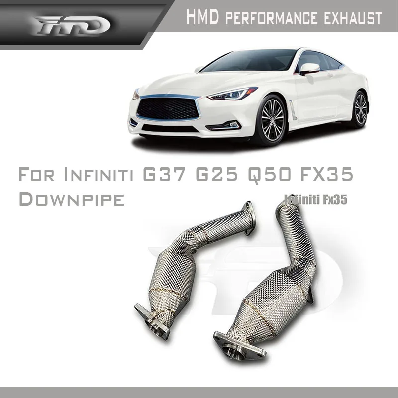 

For Infiniti Q50 G25 G37 FX35 Exhaust Downpipe