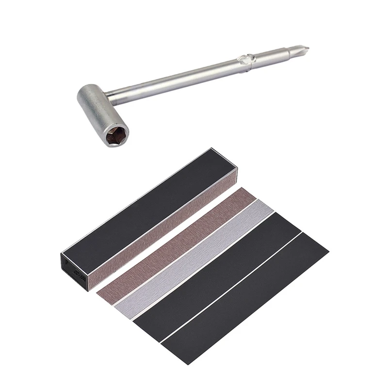 

Гаечный ключ для гитары, 7 мм, с напильниками для выравнивания басов