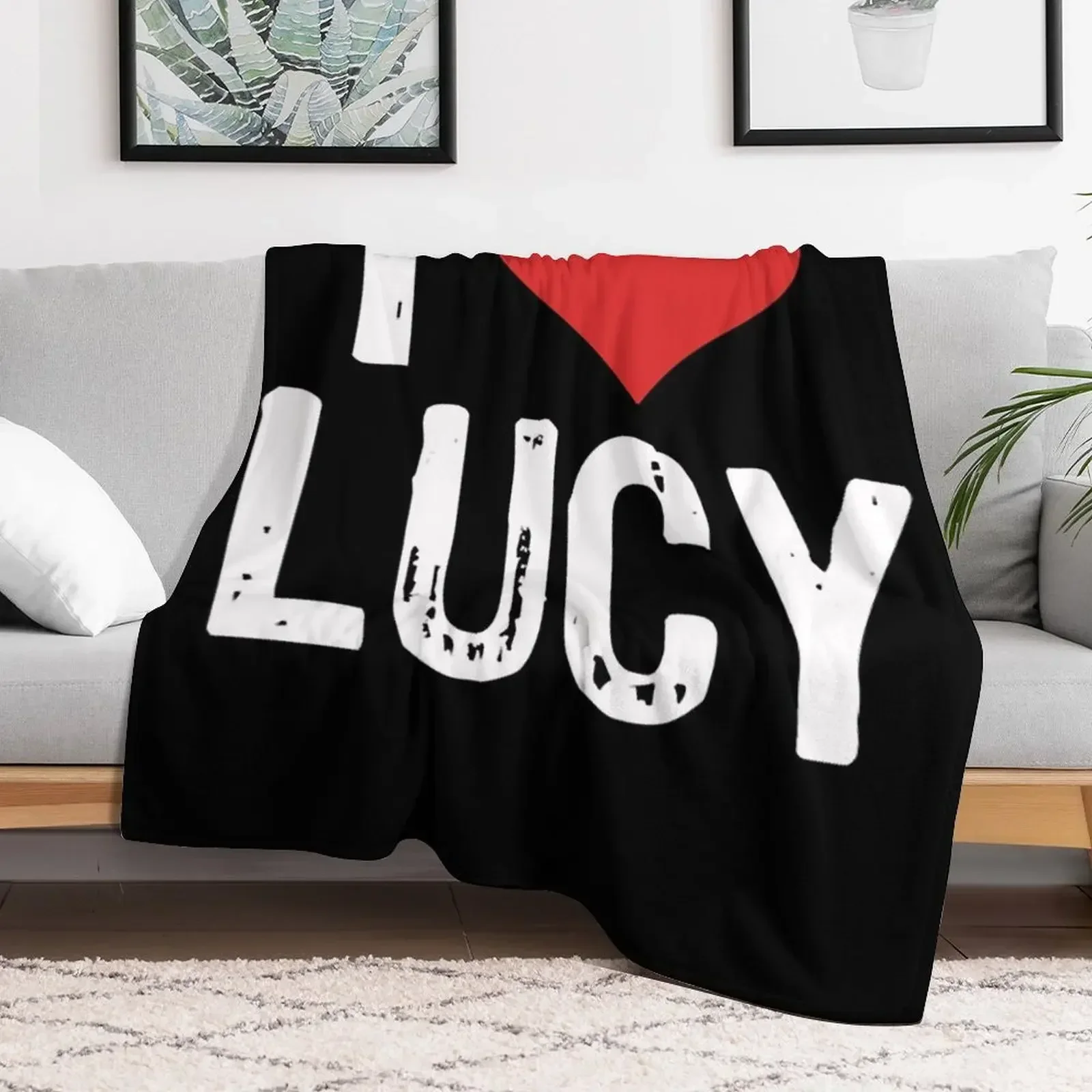 Мужское забавное одеяло I Love Lucy Have You Heard плюшевые роскошные утолщенные красивые