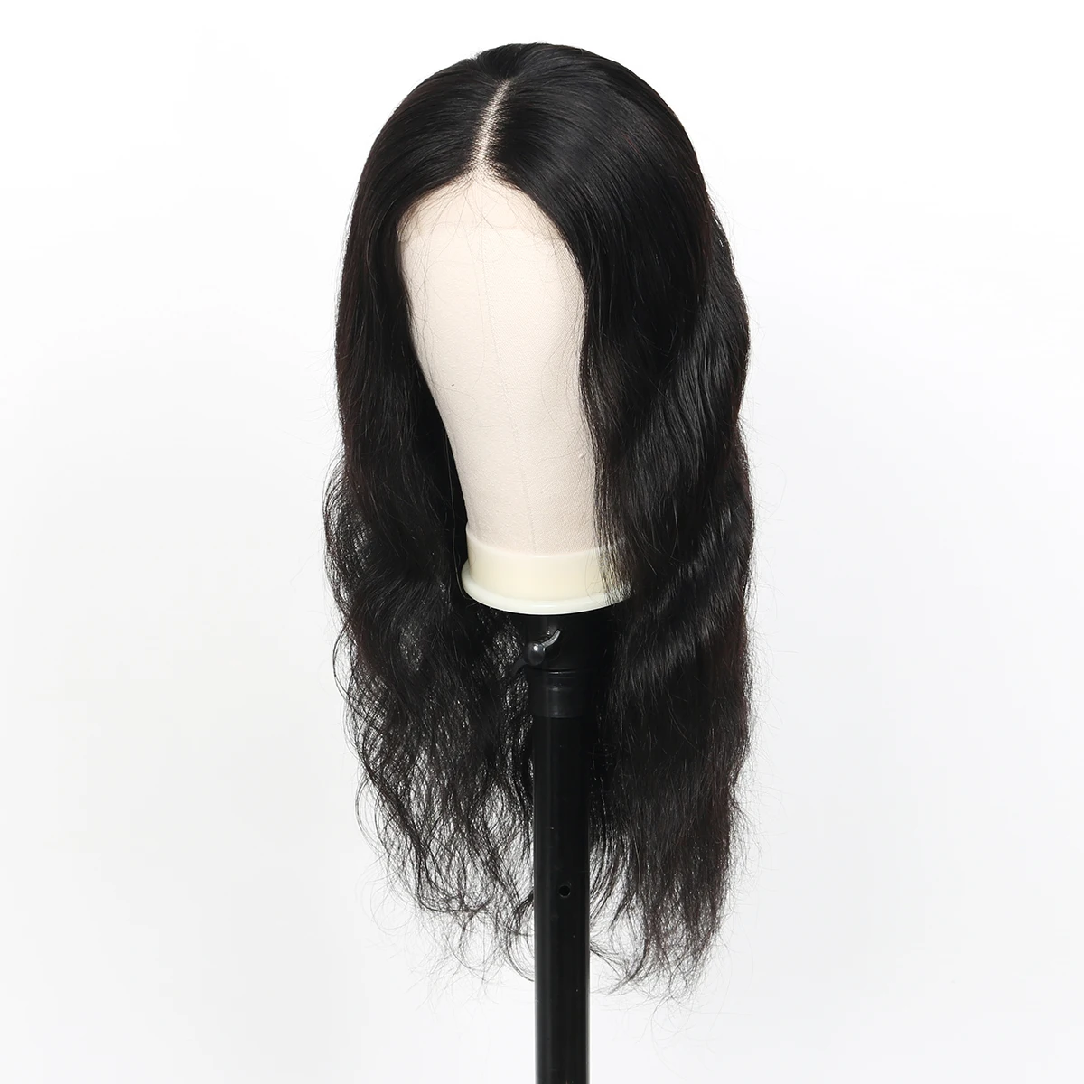 Парик женский из натуральных волос 4 х4 дюйма плотность 180 естественный цвет