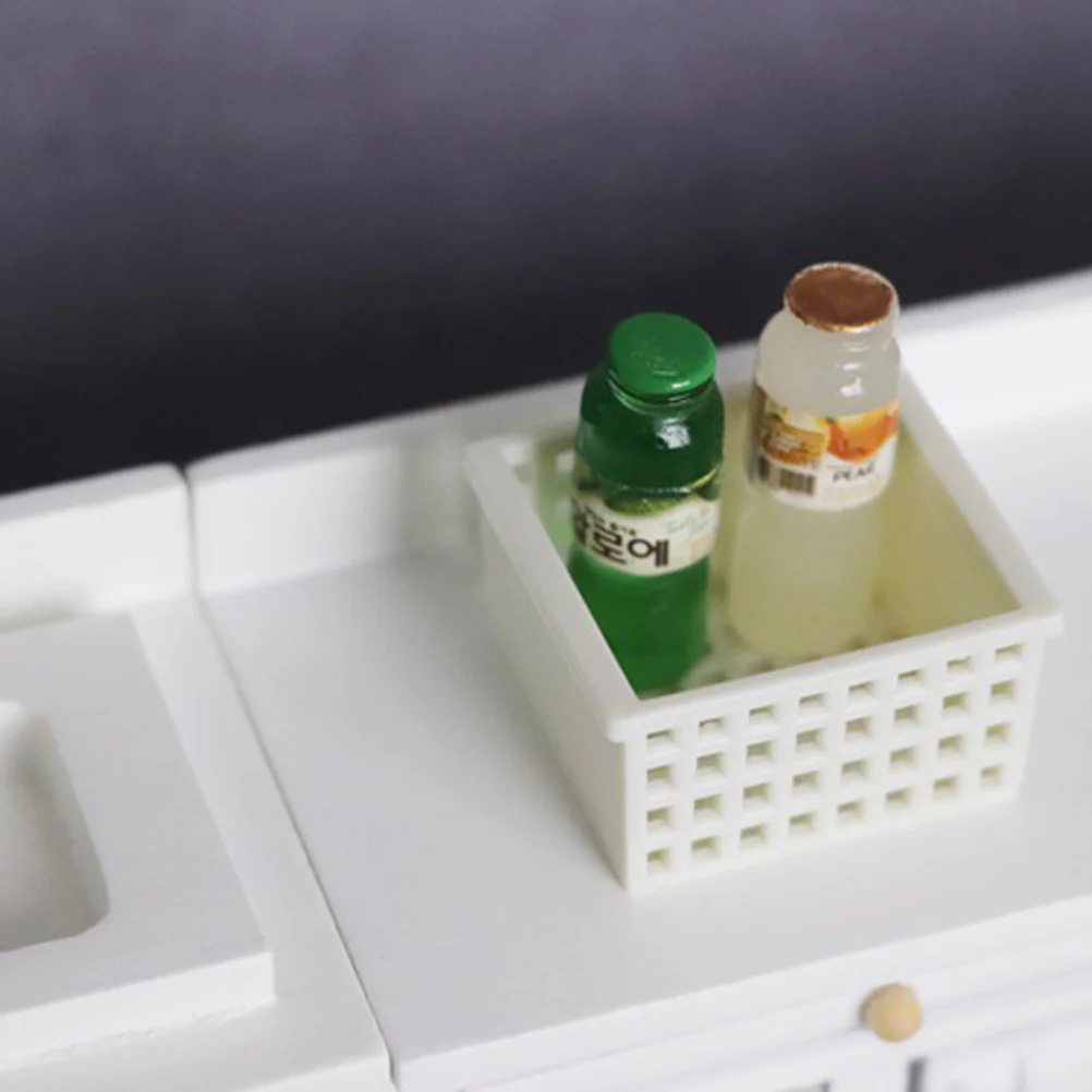 3 шт. раковина для дома корзина кукольного домика корзины с микросценами