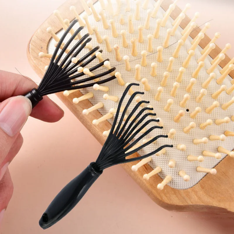 

1pcs Mini New Hair Comb & Brush Cleaning Remover Embedded Handle Tool Useful Cleaner Hair Comb Brush Accessories Hooking Cla