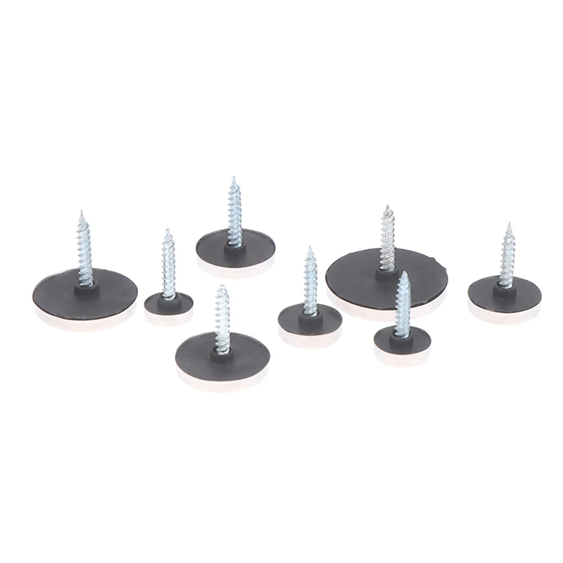 

40 Sets Mirror Fasteners Screws Decorative Cap Nail Advertising Glass Screw Stainless Steel Cover Brass Washer