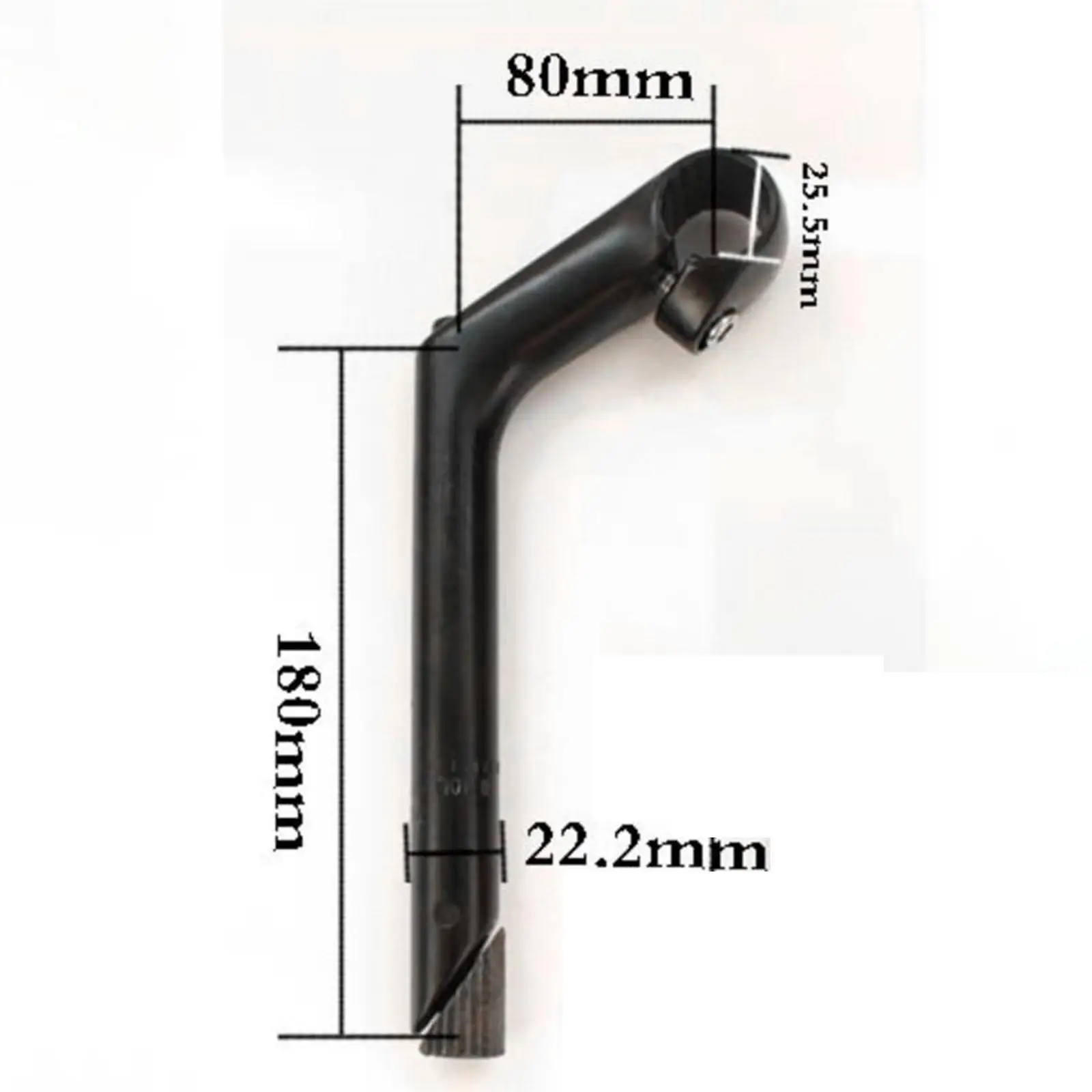 Bike Stem 22.2mm Tube Handlebar Stem Riser Stem Gooseneck