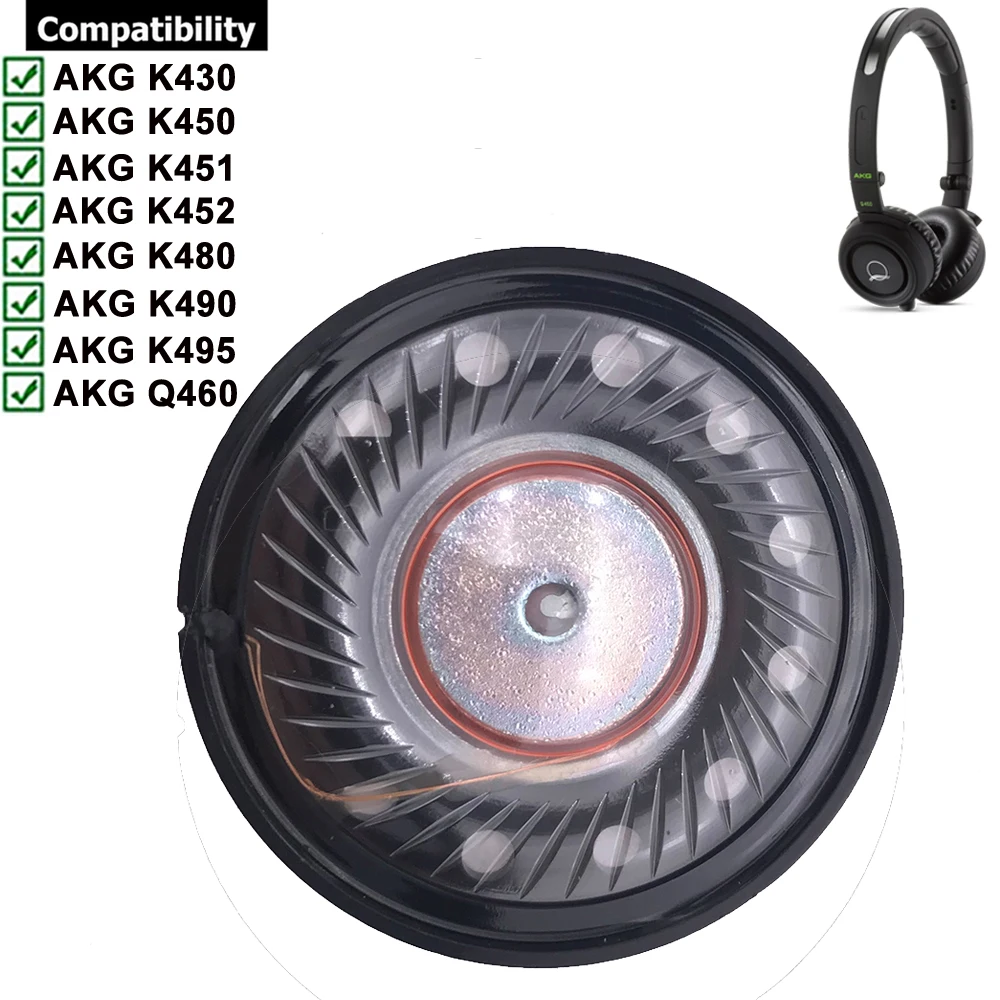 

Запасной динамик 40 мм для наушников AKG K430 K450 K451 K452 K480 K490 K495 Q460