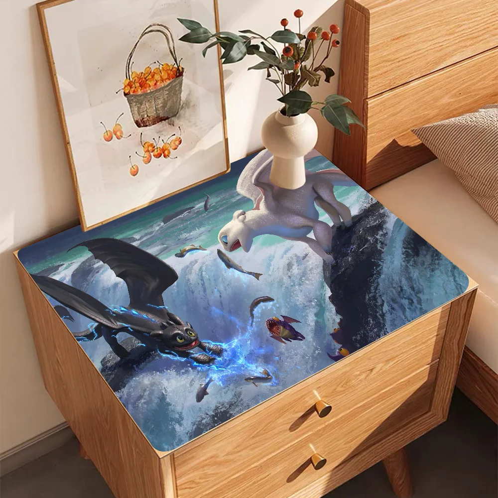 Кофейный коврик с надписью How To T-Train Your D-Dragon