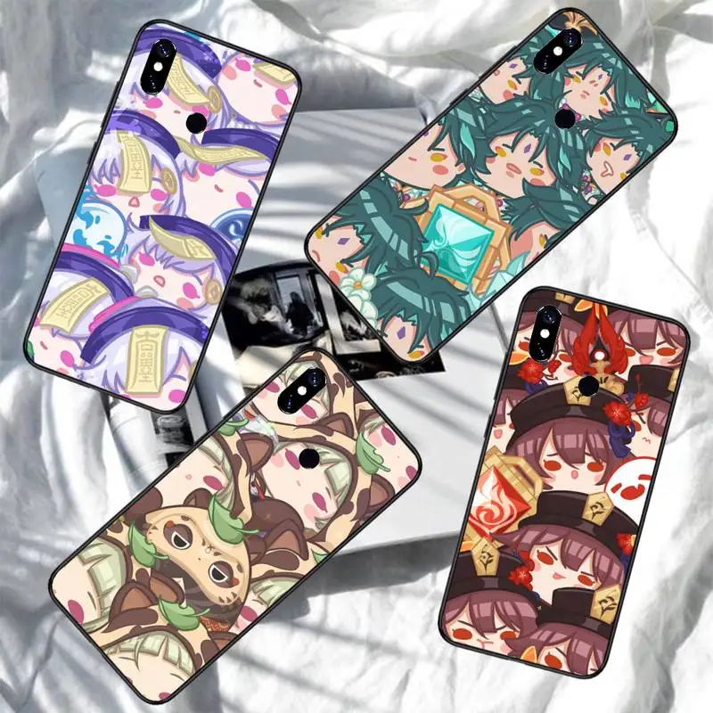 

Genshin Impact game Phone Case For Xiaomi Redmi note 7 8 9 11 i t s 10 A poco f3 x3 pro lite funda shell coque cover