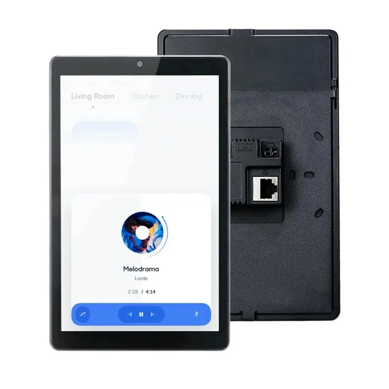 Фото 2026 YC-SM08P Недорогой промышленный Android-планшет с PoE, RJ45, Wi-Fi, 8 дюймов, для встраивания в стену, поддержка настенного корпуса 86-го размера, 1 смарт-панель для дома №1