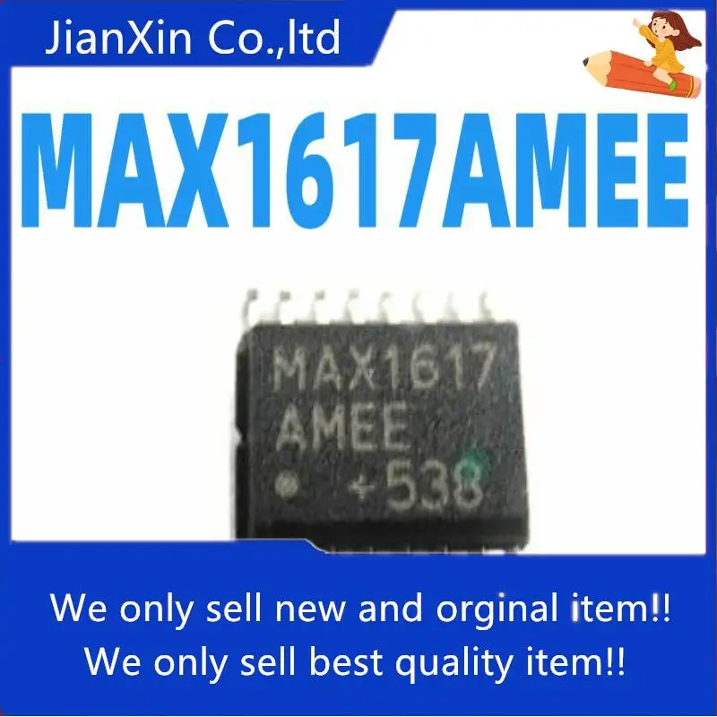 

10pcs 100% orginal new MAX1617AMEE+T SSOP16 board mount temperature sensor