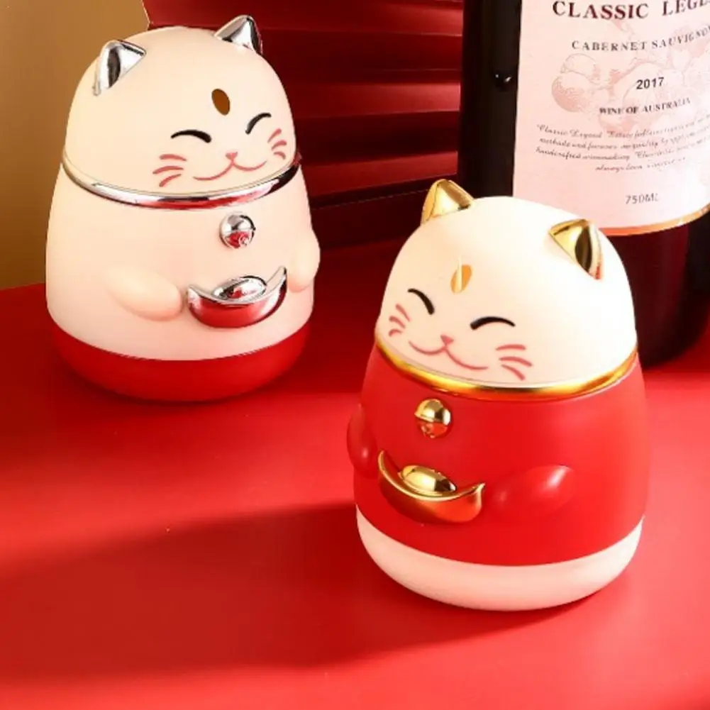 Коробка для зубочисток Lucky Cat автоматический диспенсер держатель домашний декор