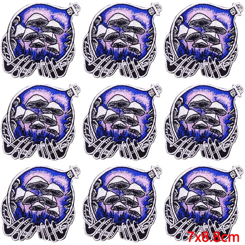 10 шт./партия нашивки с вышивкой надписью