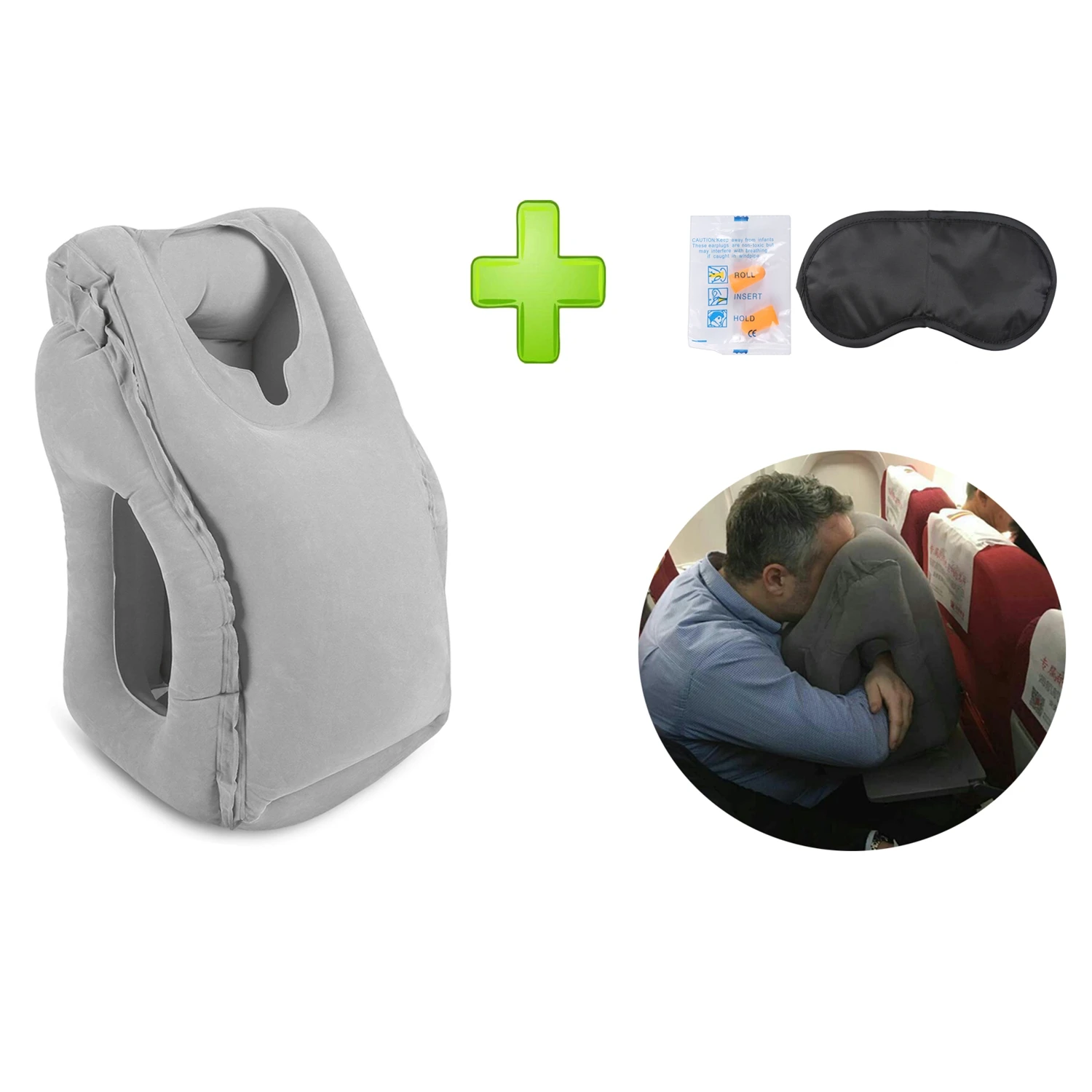 Надувные подушки для путешествий на самолёте поезде автомобиле - купить по
