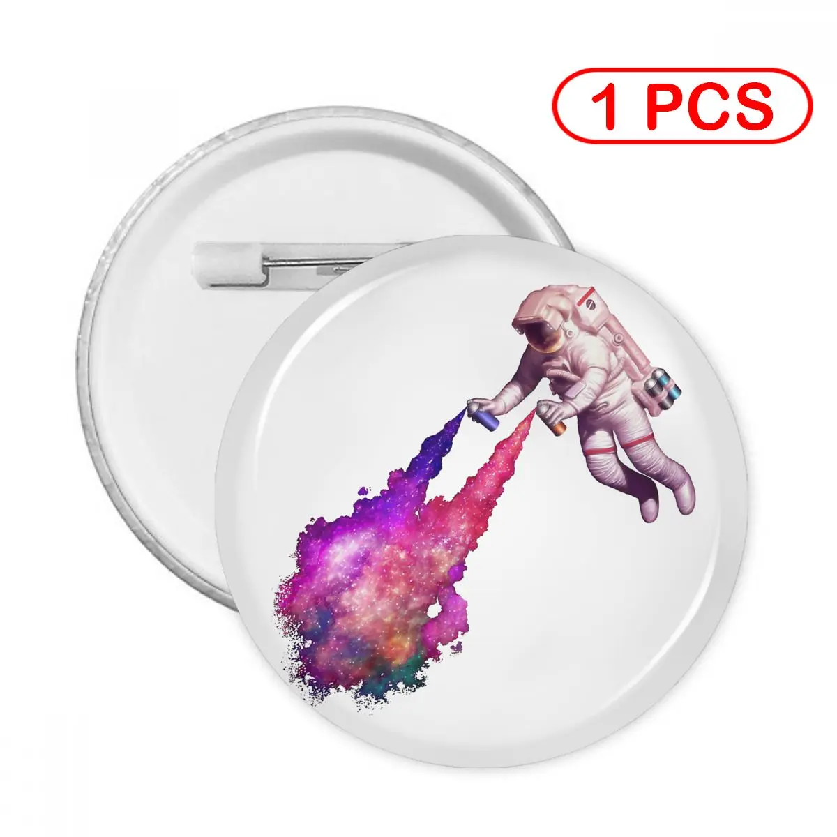 

Детская Металлическая Брошь в виде астронавта на солнечной системе