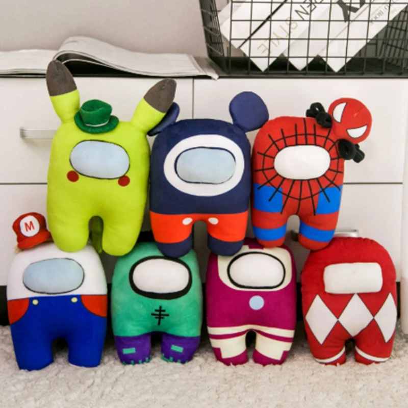 

Среди нас модели игрушечных игр вокруг нас игры космический оборотенок убивает кавайная плюшевая кукла аниме фигурки для детей рождествен...