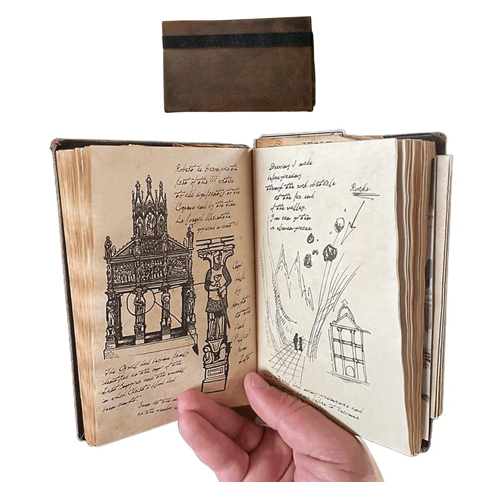 

Indiana JonesDiary Replicas Vintage Journal Book Gifts Classic Movie Prop Replicas Collection For Movie Fans