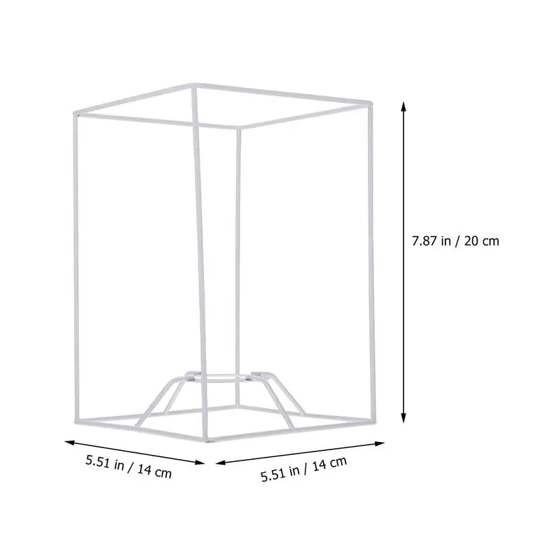 1 szt. żelaznych małych abażurów do lamp stołowych Wspornik żelaznego klosza lampy Rama sufitowej Mała ramka