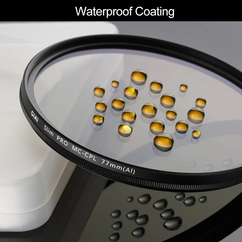 Прозрачный поляризатор для объектива цифровой зеркальной фотокамеры