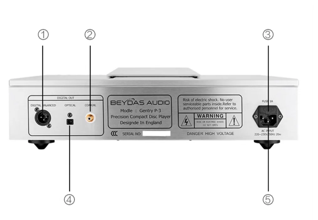 Новый британский Beydas P3 высококачественный HIFI проигрыватель