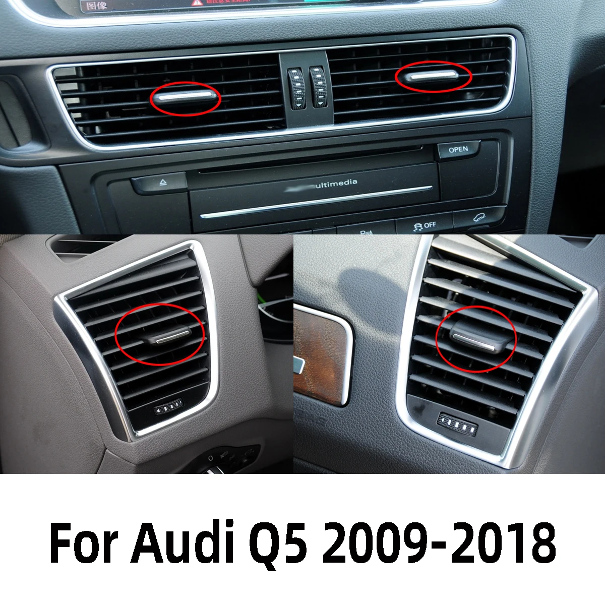 Новая передняя панель для Audi Q5 8R S line Sportback Quattro 2010 2011 2012 2013 2014 2015 2016 2017 - купить по