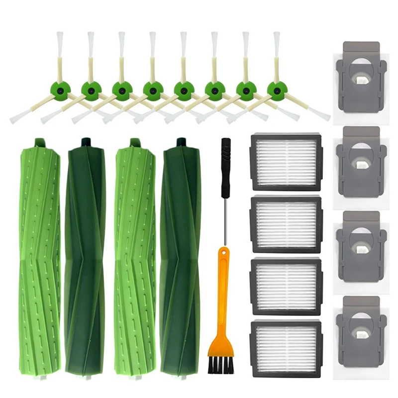 

Roller Side Brush Hepa Filter Replacement Parts For Irobot Roomba I3 / I3+/ I4 / I6 / I6+/ I7 / I7+/ I8 / I8+/ E5 / E6 / E7