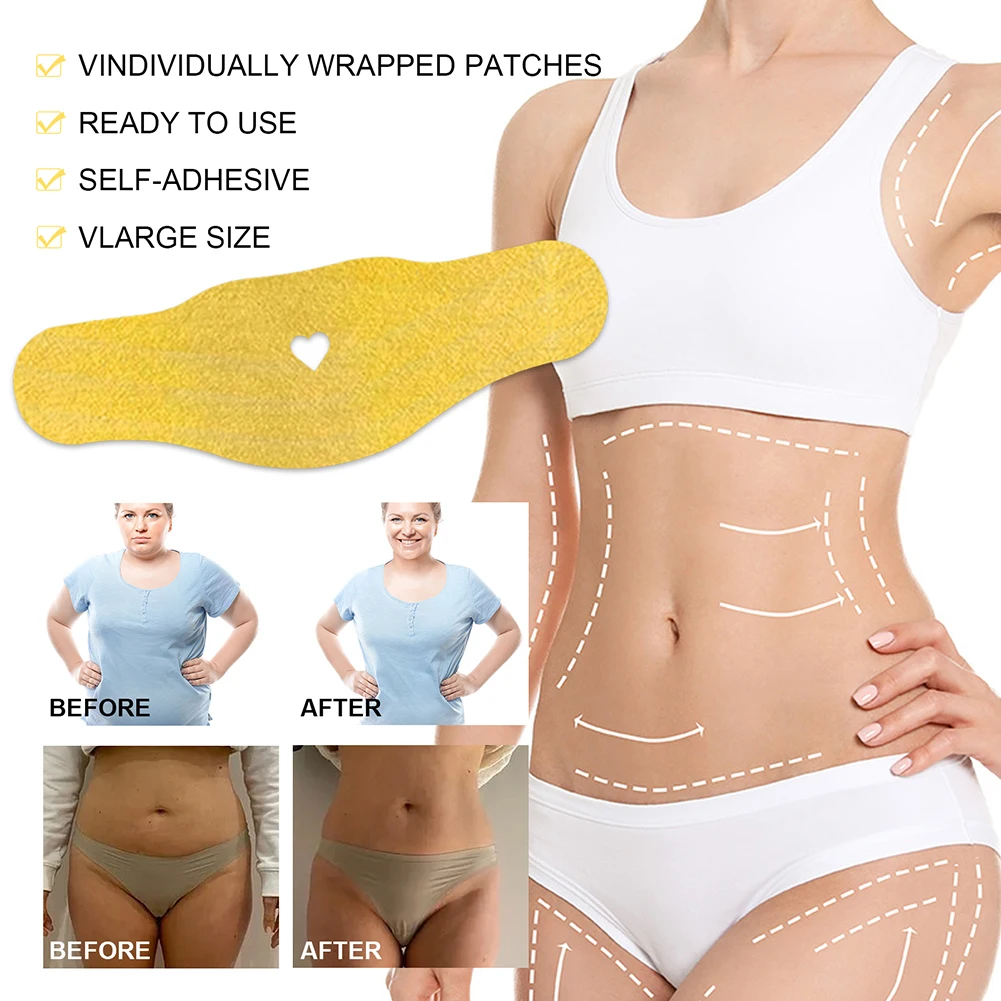 

4pcs Firming Shaping Contouring Patch Weight Loss Slimming Body Wrap Plasters
