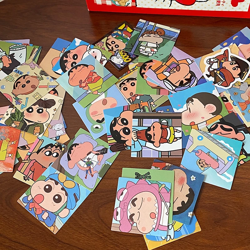 

Japanese Cartoon Crayon Sticker Funny Decorative Sticker Waterproof Planner Stickers Scrapbooking Cute Stickers Kawaii Stickers