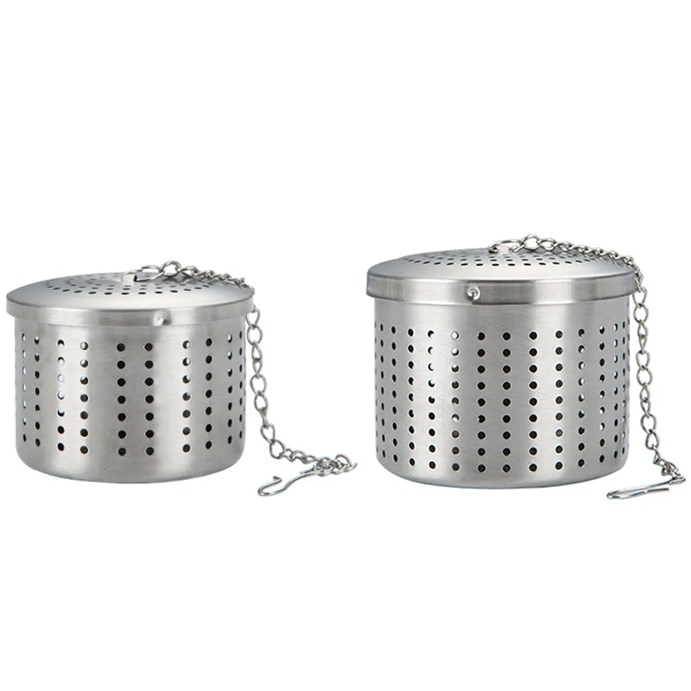 

Tea Infuser Strainerfilter Basket Cooking Spice Seasoning Stainless Bagsteel Metal Leaf Loose Kitchen Steeper Gingerstee