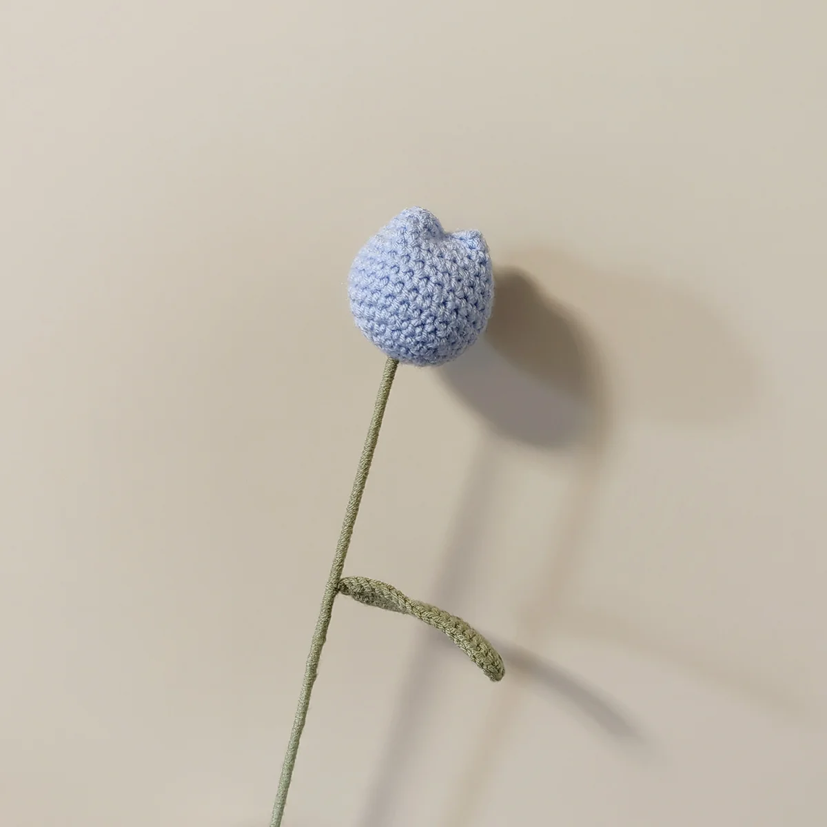 1 шт. тюльпан вязаный крючком цветок искусственный ручной вязки для невесты Декор