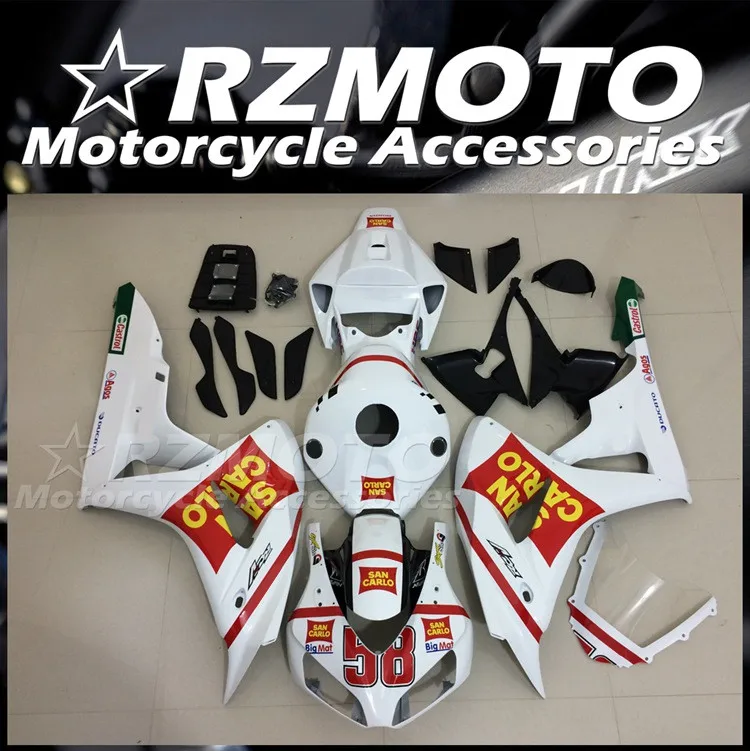 

4Gifts New ABS Motorcycle Fairings Kit Fit For HONDA CBR1000RR 2006 2007 06 07 Bodywork Set Custom Red Yellow