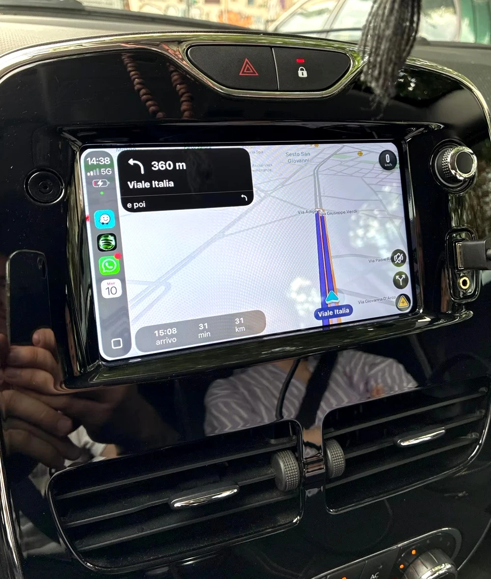 Фото Автомагнитола YAYP Android для Renault Clio IV Clio 4 2012-2019 с беспроводным CarPlay, Android Auto, GPS-навигацией и мультимедийным плеером №2