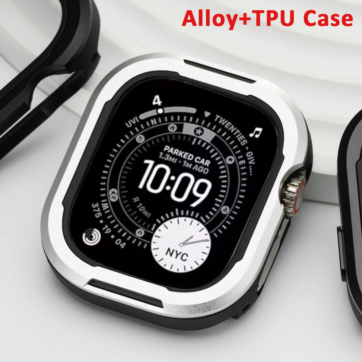Фото Чехол из сплава и TPU для Apple Watch Ultra 3 2 49 мм, серий 11 10 42 мм 46 мм, прочный защитный бампер для iWatch 9 8 7 6 5 4 41 45 мм 44 40 мм №1
