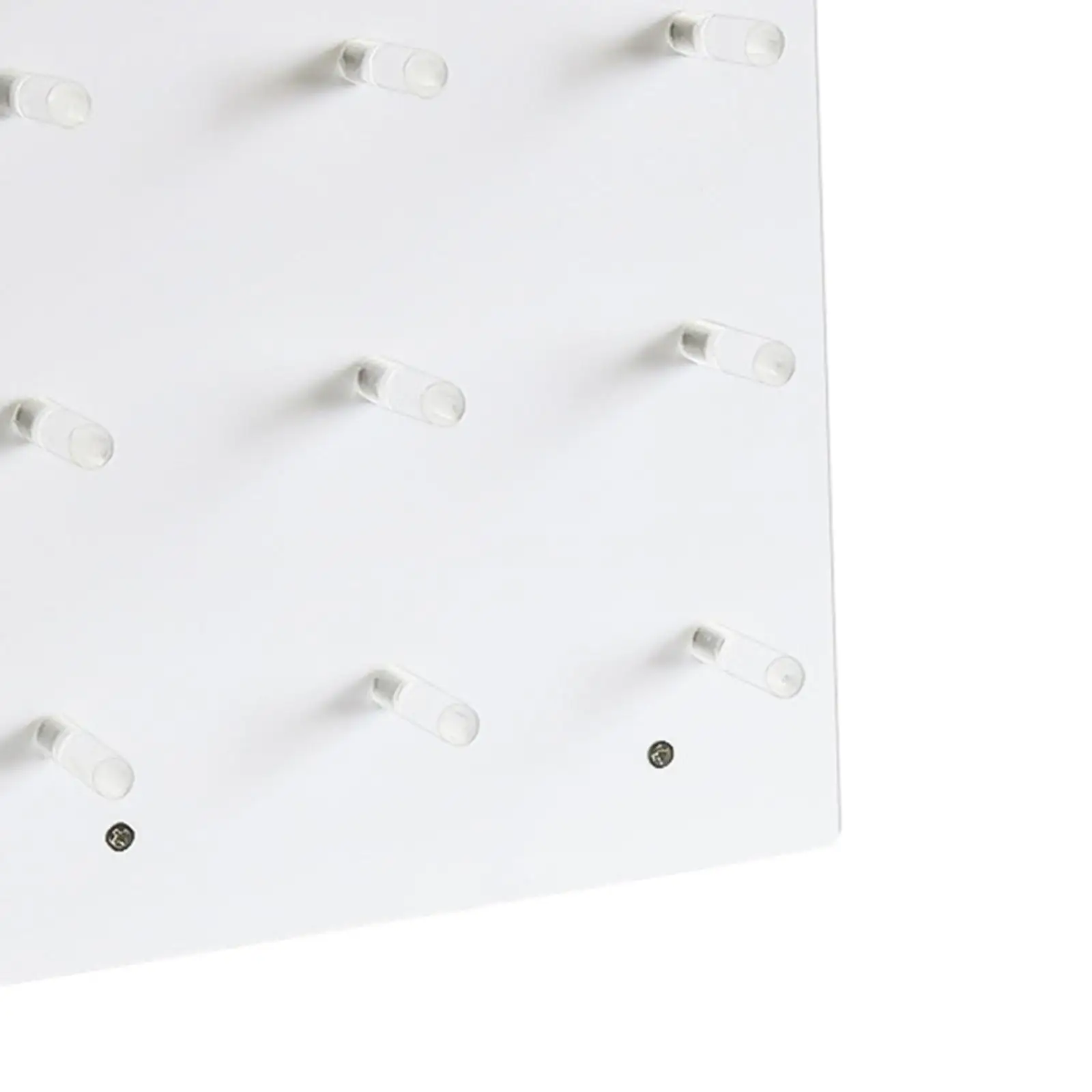 

Donut Wall 9 Pillars White Handmade Food Buffet Donut Holder Board for Holiday Bridal Shower Baby Showers Dessert Table Wedding