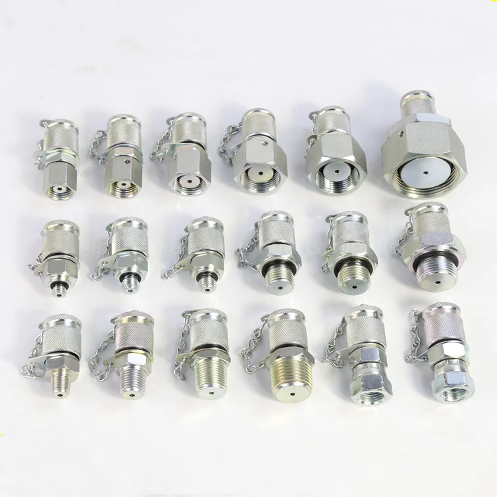 

63Mpa/630BAR Hydraulic Pipeline Pressure Test Connector G1/4 7/9/16 Outer Wire M14 16*1.5 Inner Wire Pressure Measuring Valve