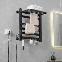 Somnio Bathroom Electric Bath Towel Warmer Heating Towel Shelf Rack Towel Dryer Shelf Heated Electric Towel Tack Bathroom
