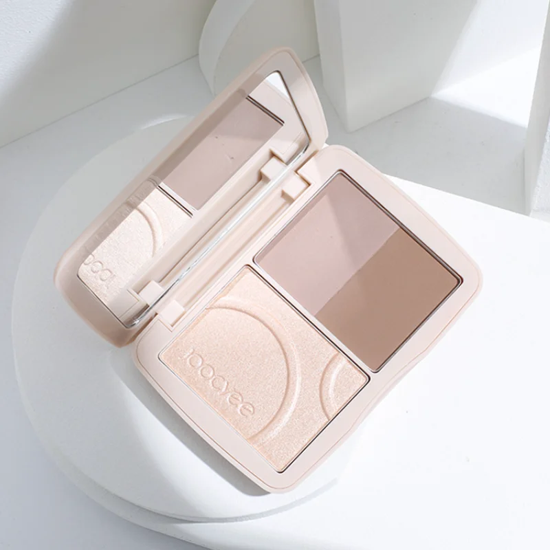 

Joocyee Three-color Repairing All-in-one Palette Face Contour Shadow Nose Shadow Highlighting Shading Powder Bronzer Cosmetics